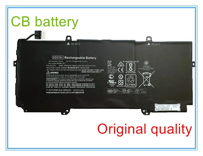 Оригинальное качество Батарея для SD03XL13 G1 серии SDO3XL 847462-1C1 TPN-Q176 HSTNN-IB7K
