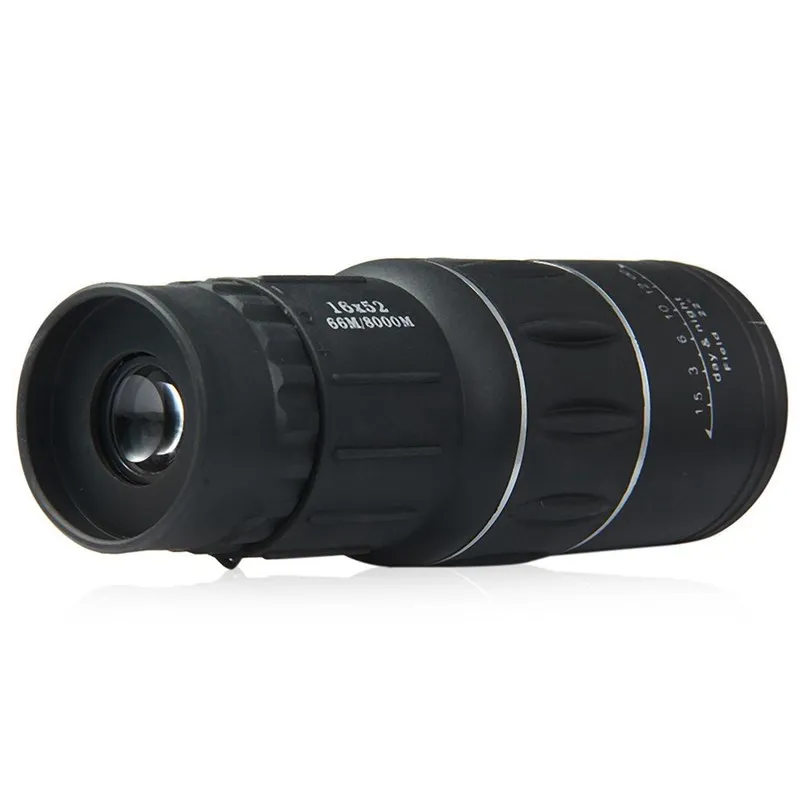 16 x 52 Dual Focus Zoom Optic Lens 16X Ultralight Monocular Telescope