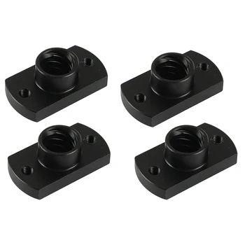 

3D Printer 4Pcs Z Axis Trapezoid Motor Screw Nuts T8 Nut POM Nut Lead 8mm Pitch 2mm for Creality CR10 CR-10S Ender-3 Lead Screw