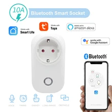 

Tuya smart life Bluetooth Mesh SIG Smart Plug Power supply socket smart socket electric via Alexa Google Home siri