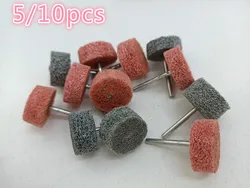 Nylon machine à polir avec Pour Le meulage outil rotatif abrasif rotatif forets meule de polissage en Feutre pad 5/10pcs 