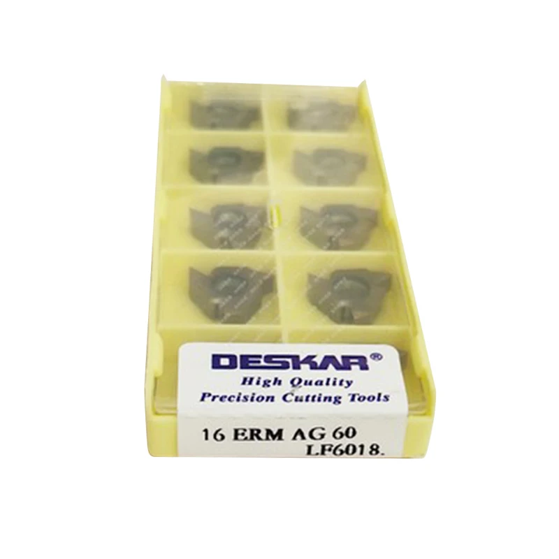 

10Pcs 16ERM 16IRM 11W 14W AG55 AG60 LF6018 Indexable Threading carbide Insert CNC lathe cutter For stainless steel