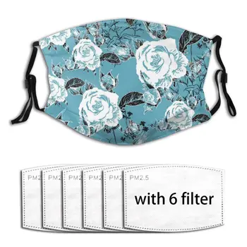 

Air Pollution Roses And Butterflies Windproof Mouth Mask protective mask Men Women Adult Dust Anti-ultraviolet Breathable Mask