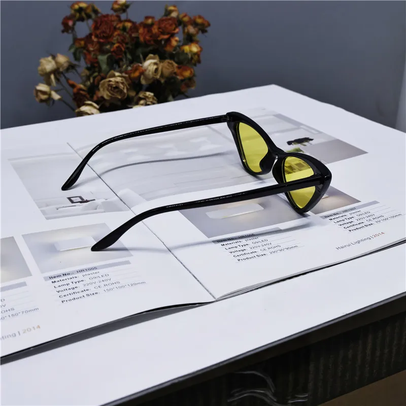 2022 Women's Cat Eye Fashion New Sunglasses Vintage Personality Desig Zebra Pattern Gray Shade Sun Glasses Latest Popular UV400 rectangle sunglasses