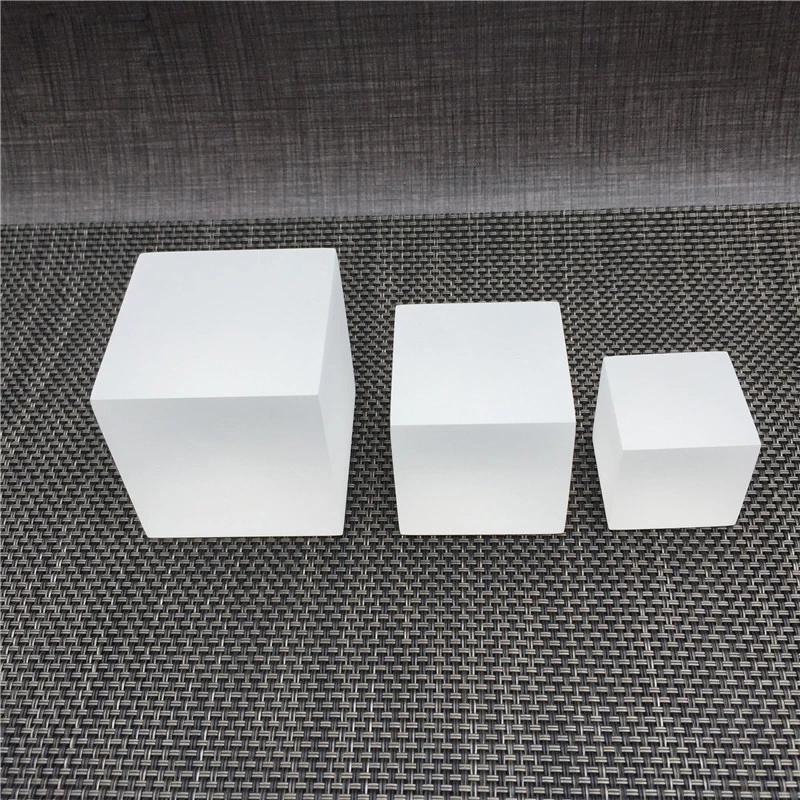 

Acrylic square column Scrub Jewelry pedestal plexiglass box craft gift mat Kitchen window display props