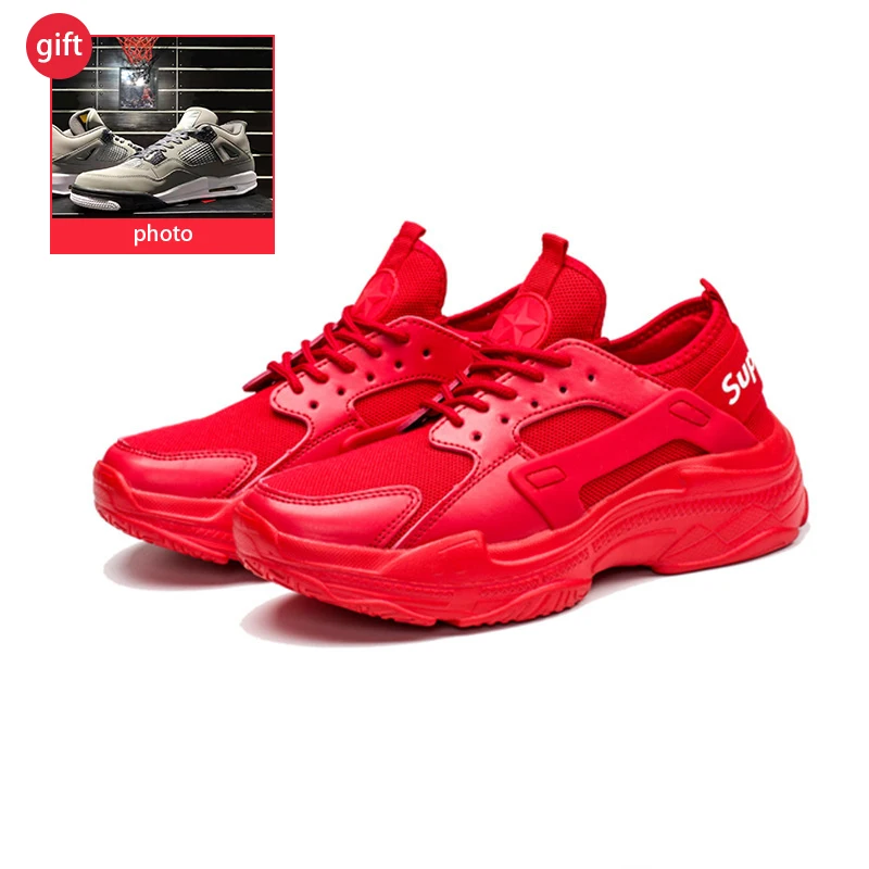 

2019 autumn new Korean version of the trend of mesh breathable thick-soled old shoes men's casual sports shoes