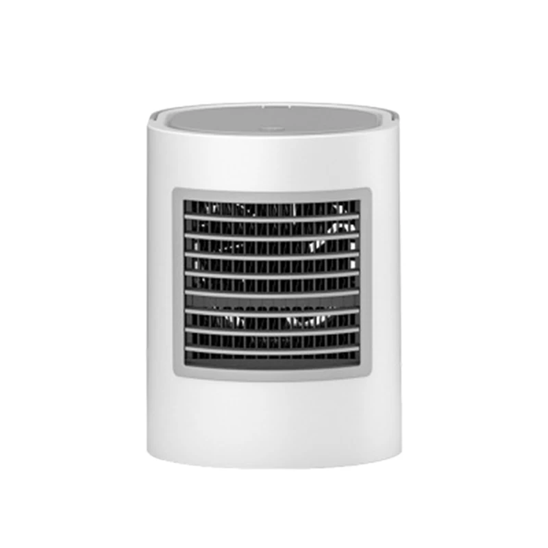 

Oval 7 Color Light Air Conditioner Cooling Fans Air Conditioning Portable Desk Fans Air Cooler Humidifier Cool Down Home