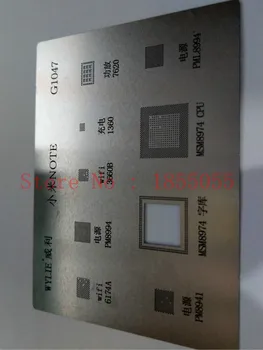

G1047 BGA reballing reball stencil for xiaomi note wifi 6174A 3660B PM8994 PMI8994 1360 7620 PM8941 CPU MSM8974