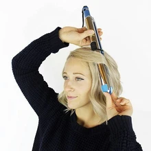 Placa flotante de titanio Nano Max 750F, alisador de pelo eléctrico, profesional, alisado rápido, carcasa de metal