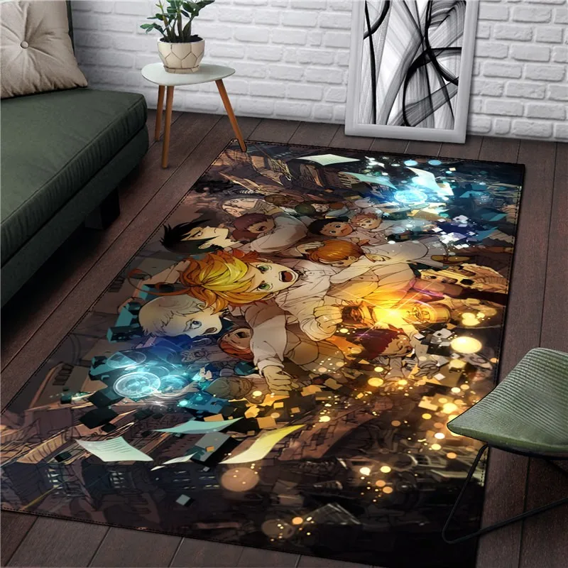 Горячий ковер аниме Квадратный Ковер Рождественский подарок стол для спальни и ванной комнаты и гостиной модный дизайн ковер для дома