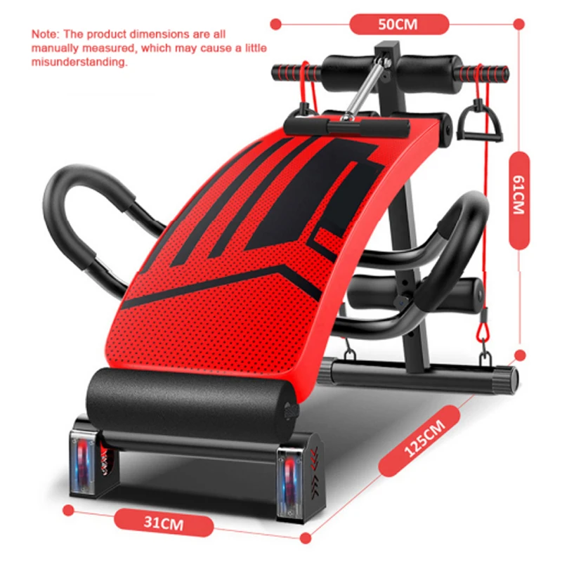 Dumbbell Bench Home Male Multi-function Sit-ups Fitness Equipment Exercise Aids Supine Board Abdomen Abdominal Muscle Board