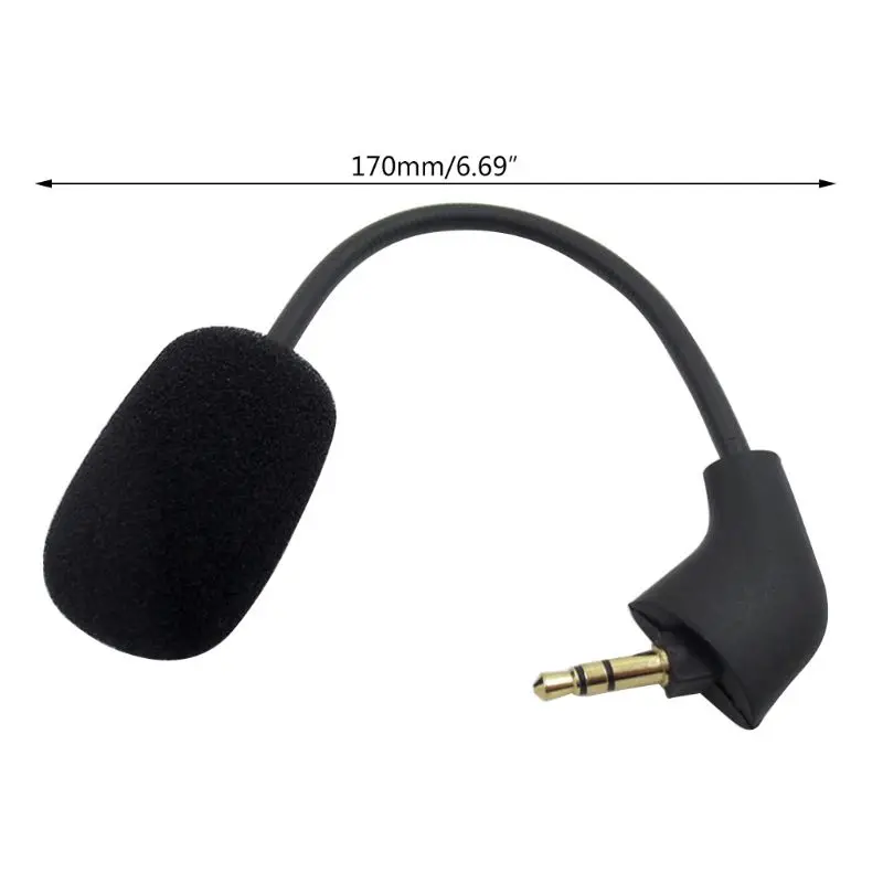 

Replacement Game Mic 3.5 Mm Microphone for Hyperx II Gaming Headsets Headphones