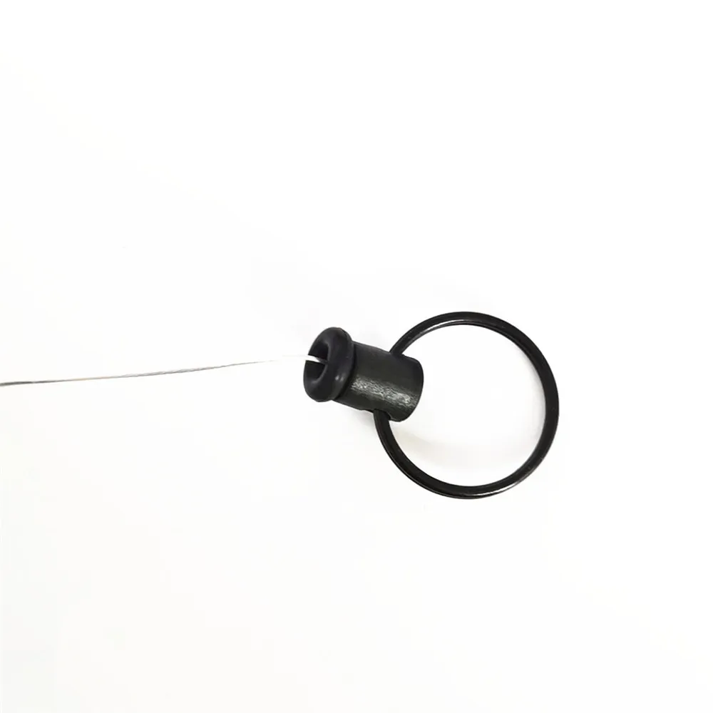 3 In 1 Retractable Badge Steel Wire Cord Pull Key Ring Portable Bottle Opener Hexagonal Wrench Carabiner Car Key Chain EDC Tool