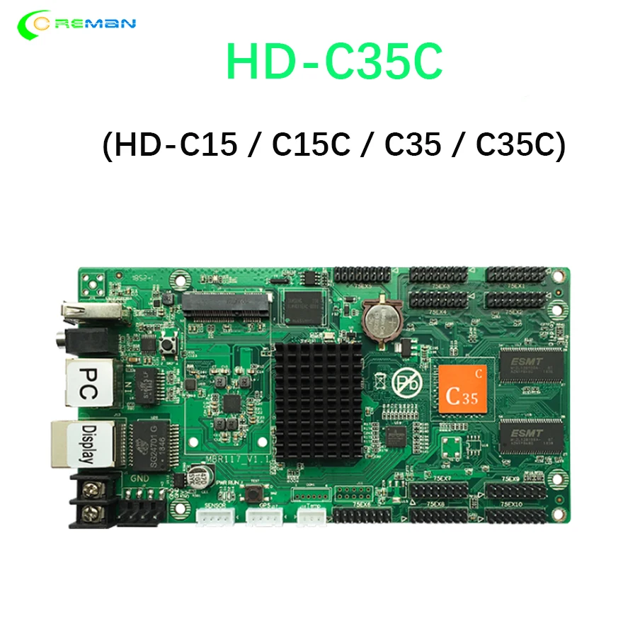 HUIDU C15 HD C35 (замена C10 C30) видео и аудио асинхронный полноцветный светодиодный