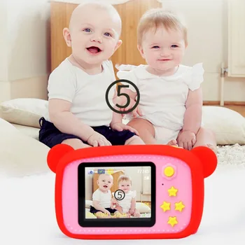 

12MP HD Kid Digital Camera Cartoon Cute Camera With 2inch IPS Screen For Children Photograph Fun