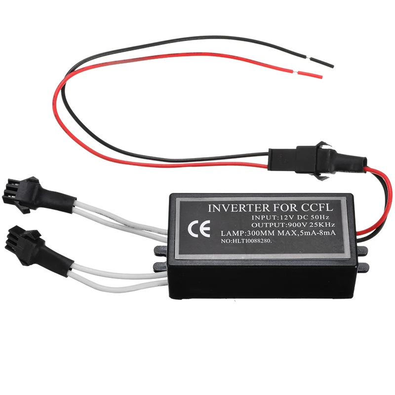 1pc High Quality Car Inverter Ballast For CCFL Angel Eyes Halo Rings Light 12V Female 2 Outputs