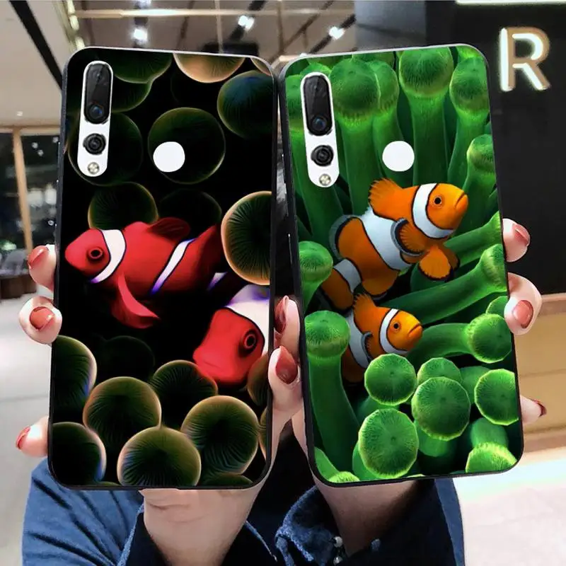 

Underwater coral colorful fish Phone Case for Huawei Honor 30 20 10 9 8 8x 8c v30 Lite view pro