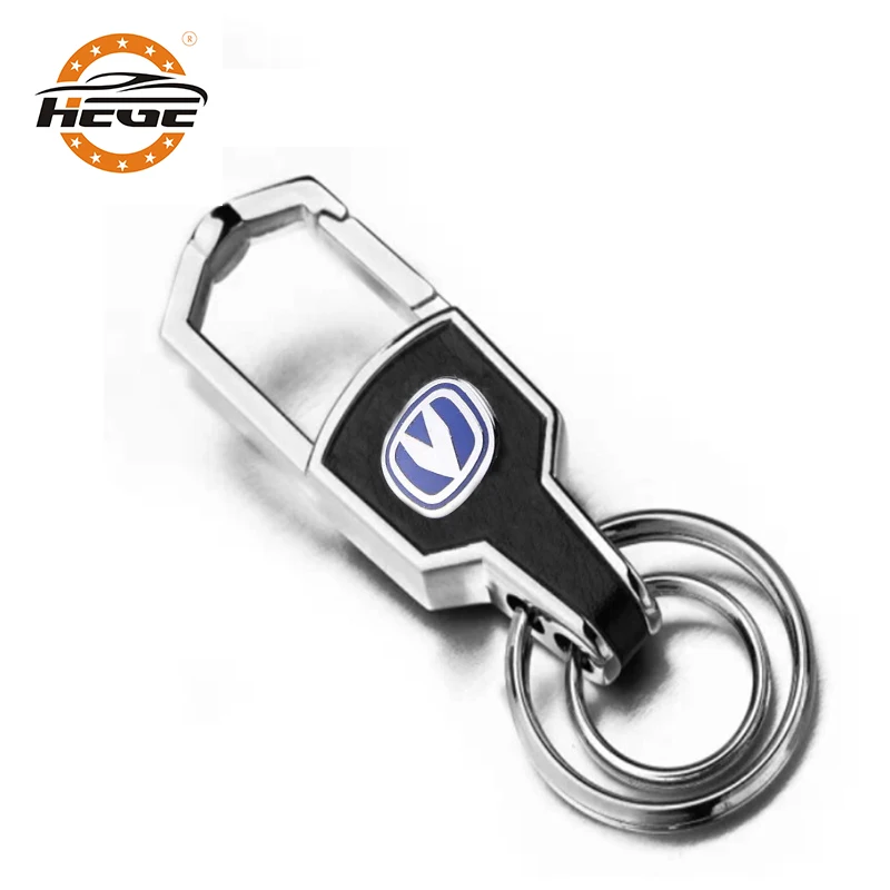 Брелок с логотипом автомобиля для Volkswagen Mazda Hyundai Nissan Lexus Toyota Honda брелок из сплава