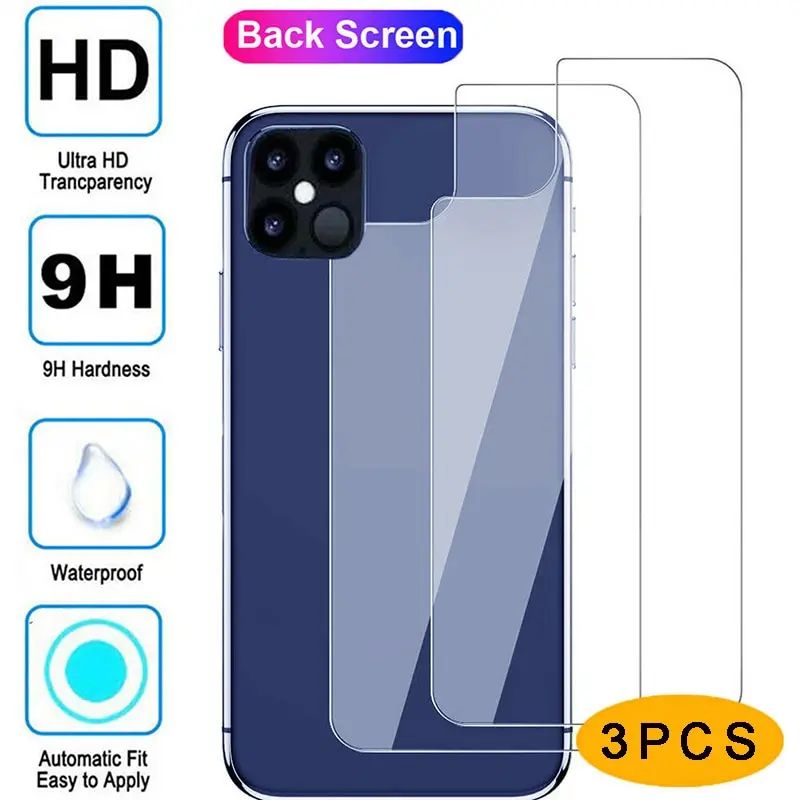 Закаленное стекло для iPhone 12/Mini/Pro Max защитная пленка с полным покрытием 12 Pro 3