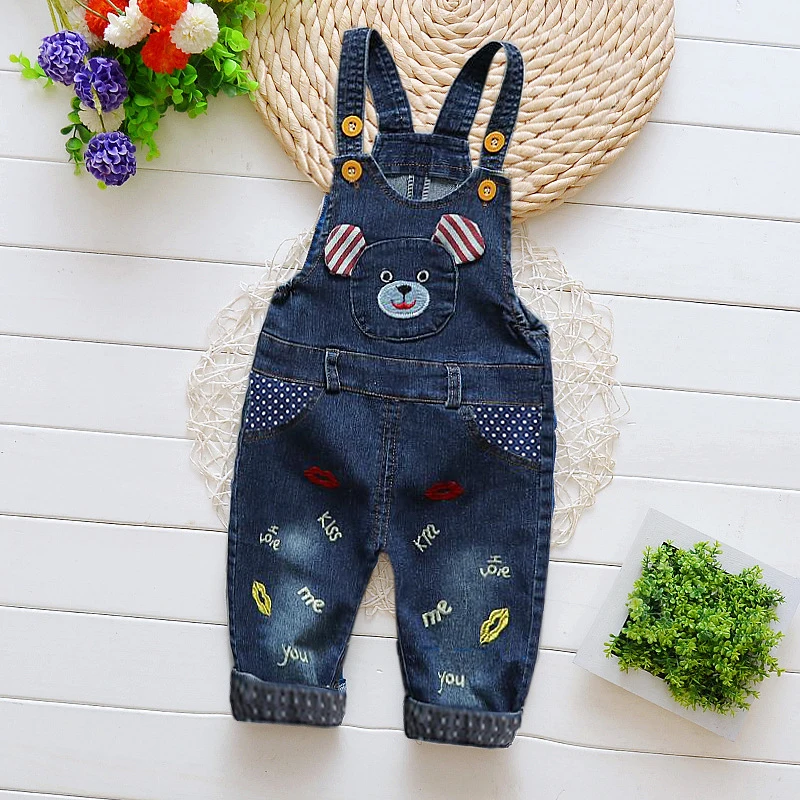  IENENS Baby Toddler Boy Long Pants Denim Overalls Dungarees Child Kids Boys Jeans Jumpsuit Clothes 