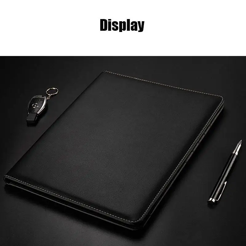 With Calculator Multifunction School Cute Storage Manager Writing Pads Legal Document Contract A4 PU File Folder