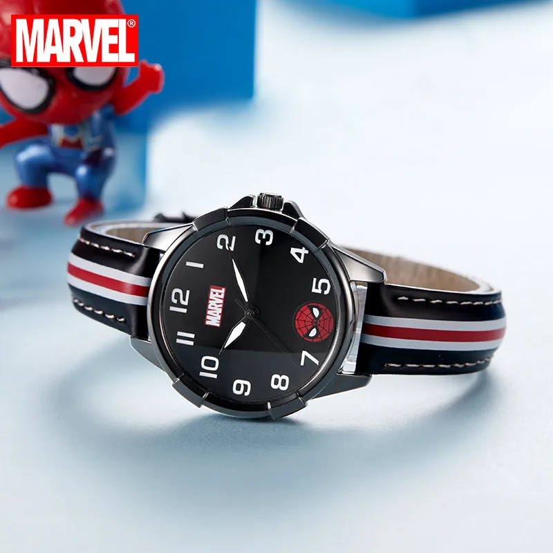 Часы кварцевые с героями мультфильма мстители из Marvel|Детские часы| |
