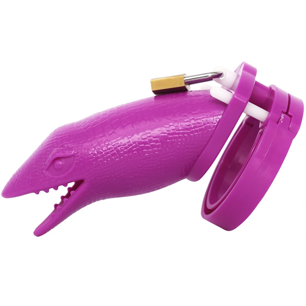 NUUN shark мужской целомудрие клетка пластиковая секс 5 пенис кольца черный