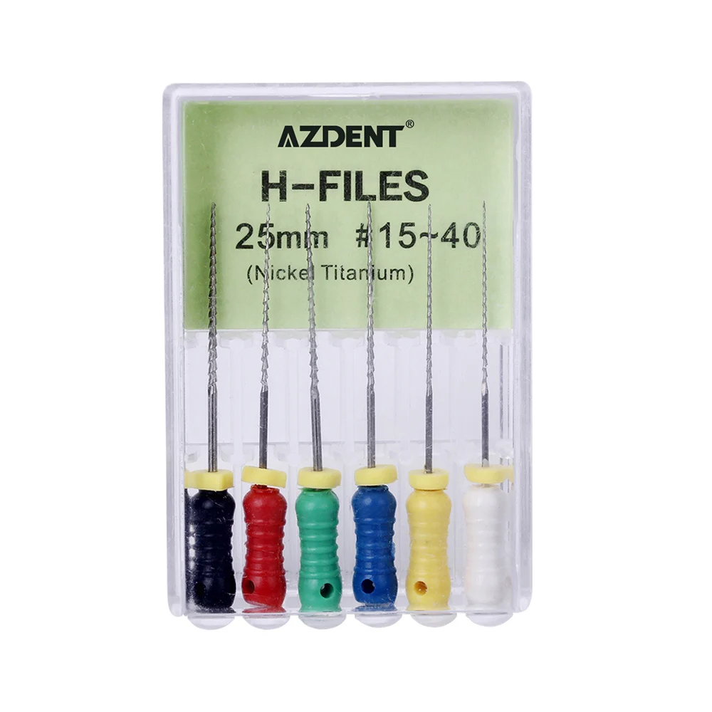 6pcs H-Files 25mm