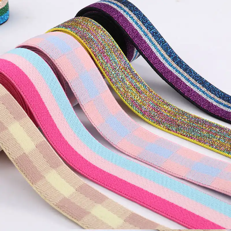 40 Meters Colored Elastic Bands 20mm Flat Sewing Rubber Band for