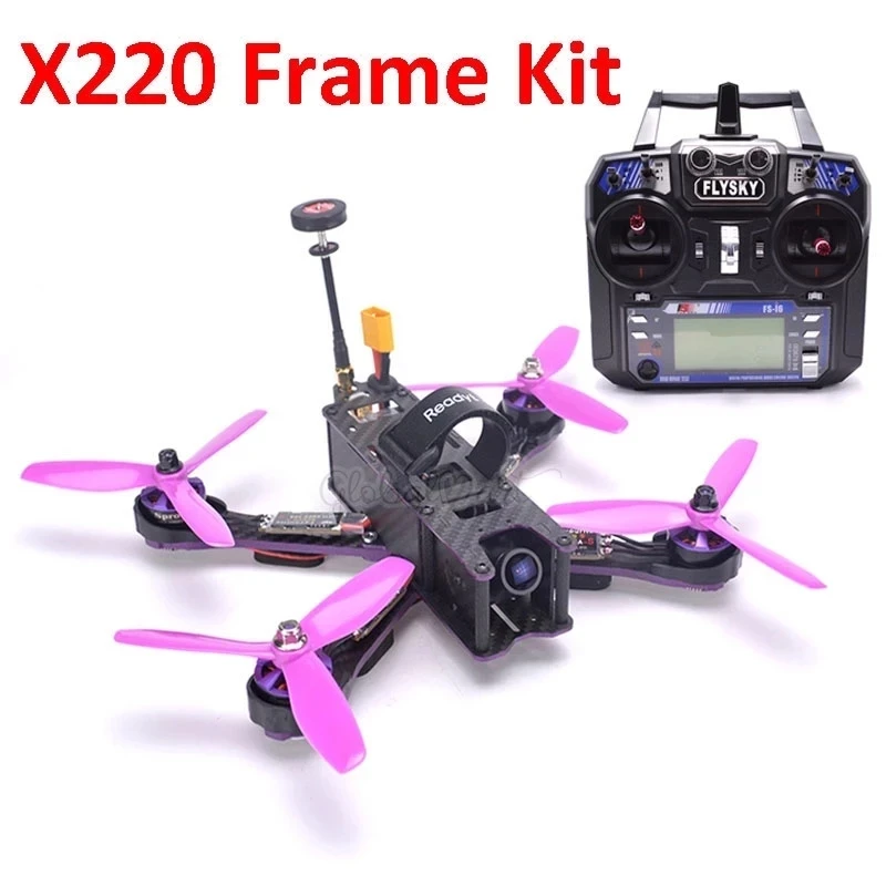 X220 220 мм Рамка квадрокоптера F3 Acro управление полетом Littlebee 30A BLHeli_S ESC 2205 пагода