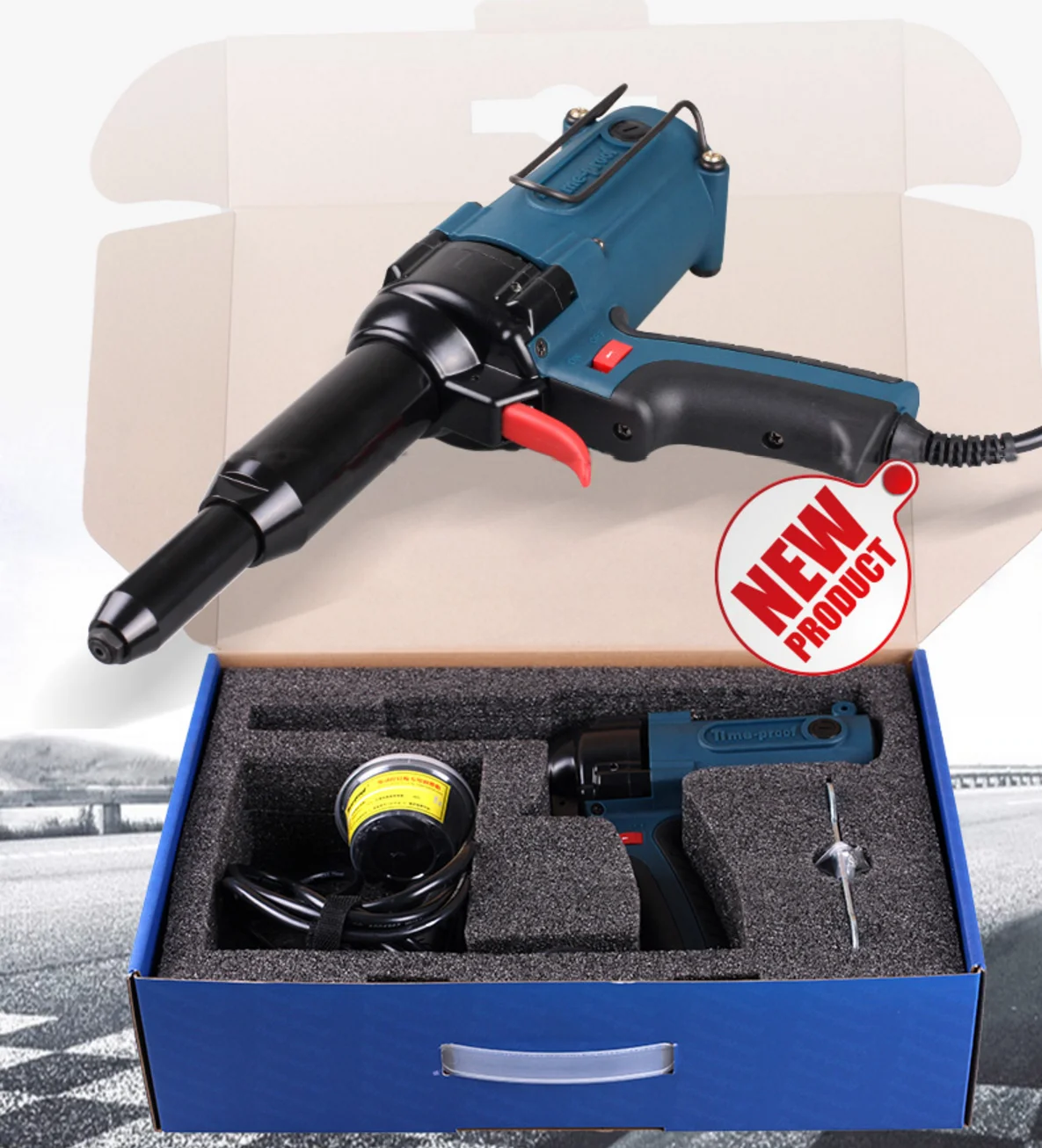 Faster! Original Timeproof Tac500 Electric Riveter Blind Rivet Gun