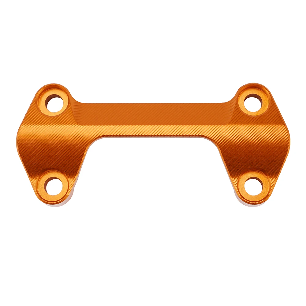 For DUKE 790 Motorcycle CNC Aluminum Handlebar Risers Top Cover Clamp Fit For Dirt Bike KTM Duke 790 2018 2019 2020 Orange Black