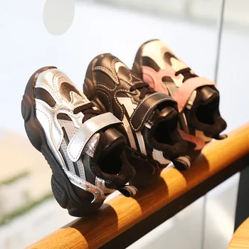 

Children's Shoes 2019 Winter New Plush Children's Sneakers Fashion Warm Korean Boys and Girls Shoes