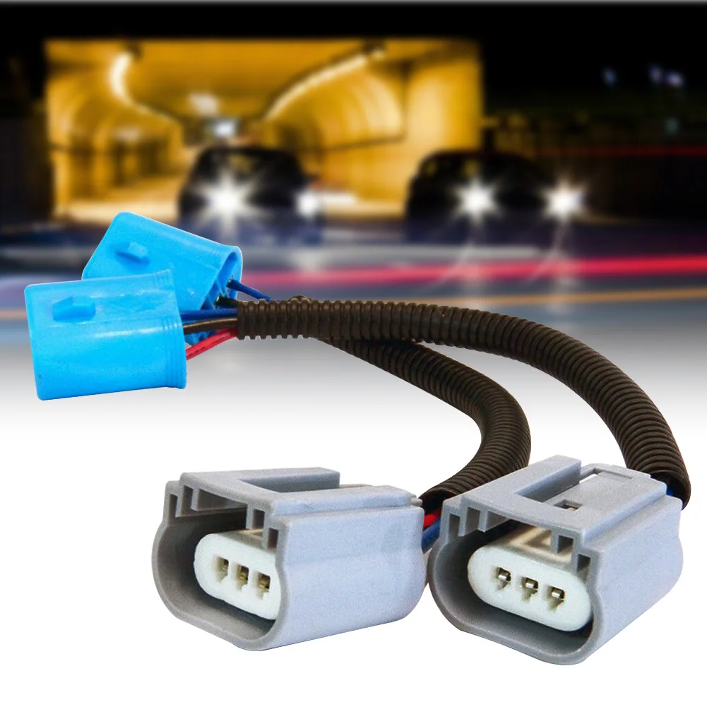2 шт./компл. разъем Plug And Play Super Duty фар преобразования жгута автоадаптер термостойкие 9007 Для H13 Керамика