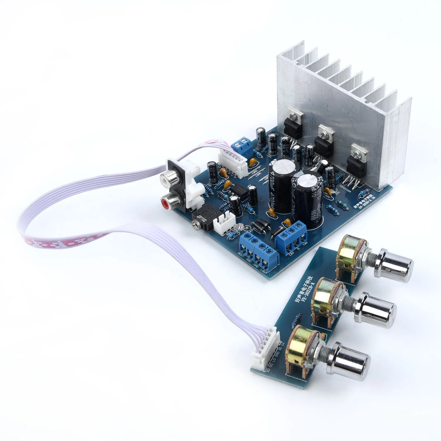 

Module Amplifier Board Mould 2.1 Channel AC12V Stereo Audio Subwoofer TDA2030A Durable Useful Newest