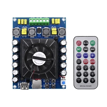 

Xh-A123 Tda7498E Power Digital Amplifier Board Stereo Dual-Channel 2X160W Support U Disk Tf Card
