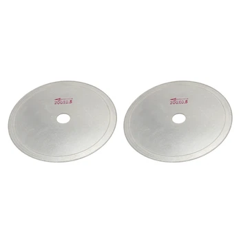 

8 Inch Super-Thin Arbor Hole 25 Mm Rim 0.65 Diamond Saw Blades Lapidary Cutting Disc Saws Jewelry Tools for Stone Tool Gemstone