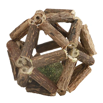 

High Quality Cat Catnip Toys Snacks Sticks Cat Chewing Teeth Cleaning Toy Polygonum Ball Toy MD88