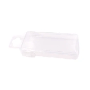 

1BOX/LOT Forever Spring Plastic Clear Band Iids Rectangular Boxes Jewelry Boxes Jewelry Boxes Storage Boxes