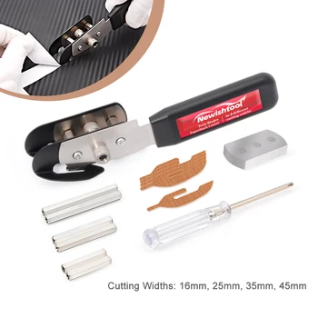 

EHDIS Carbon Vinyl Wrap Knife Cutter Twin Blades Foil Car Film Sticker Teflon Paperback Slitter Multi-width Utility Cutting Tool