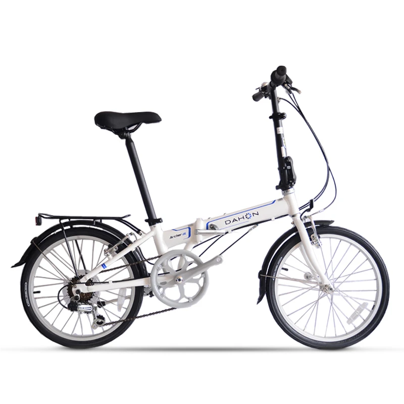 Dahon Bike bicicleta plegable GLO KAA061 Bullet Archer D6, 6 velocidades, de aleación de aluminio con guardabarros, estante trasero, viaje de Ciudad de 20 pulgadas|Bicicleta| - AliExpress