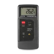 DM6801A Mini K-Type Digital Thermocouple Thermometer Handheld Temperature Meter Tester K-Type Sensor Probe -40~250℃ xh b310 digital thermometer 12v temperature meter k type m6 thermocouple tester d28 dropshipping