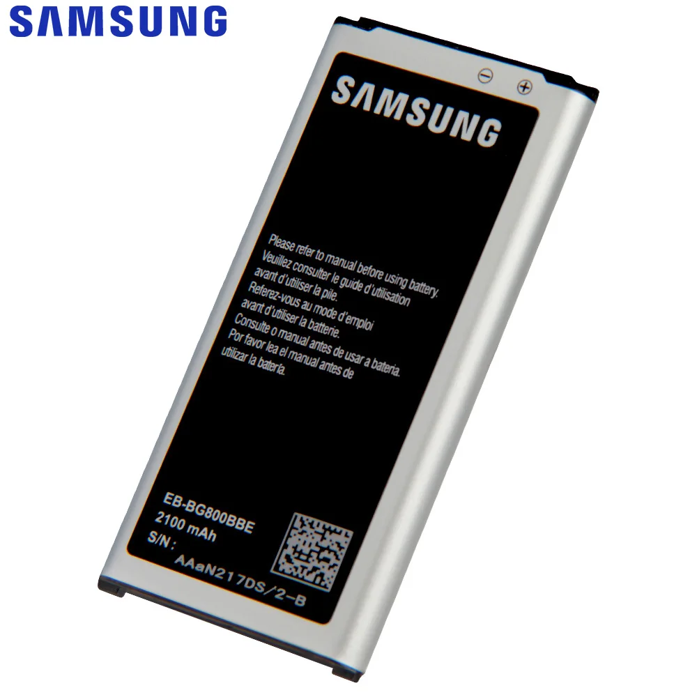 Оригинальный сменный аккумулятор Samsung для Galaxy S5 mini G870a G870W SM G800FS5MINI EB BG800BBE BG800CBE с NFC