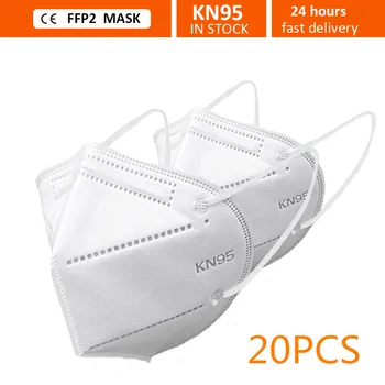 

Protective face mask FFP2 mask KN95 masks PM2.5 mascarilla Filtration Mouth Masks Breathable 95% filtration Anti flu mascarillas