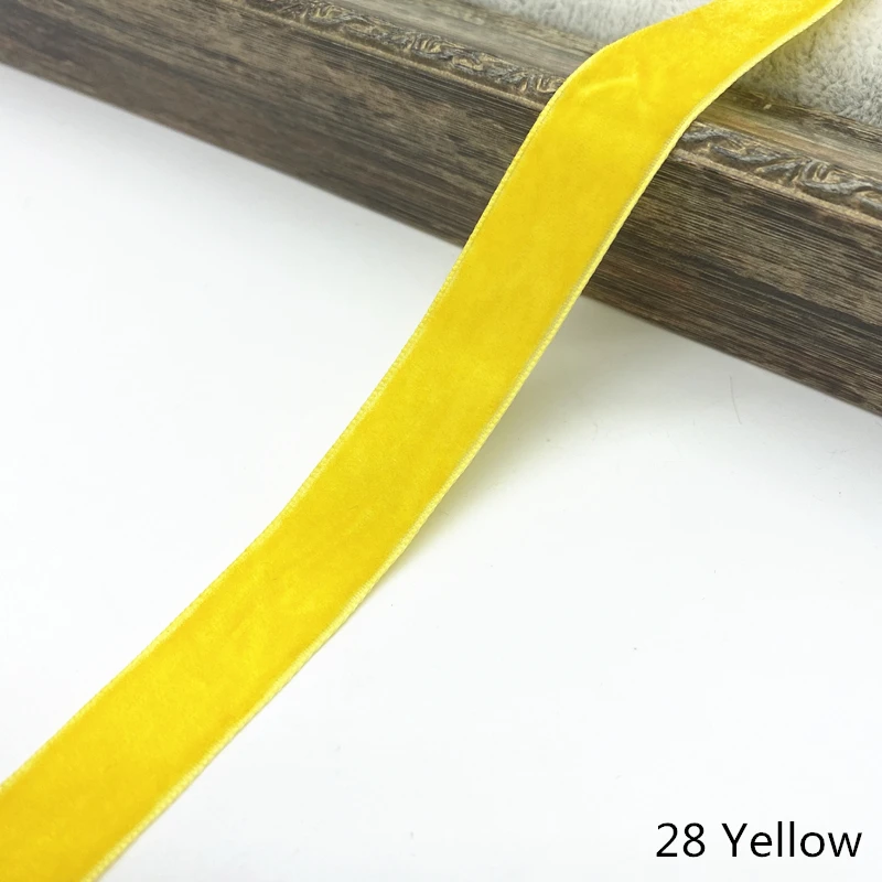 Ribbon Decoration 6-38mm Velvet Ribbon Wedding Party Decoration Handmade Gift Wrapping Hair Bowknot DIY Christmas