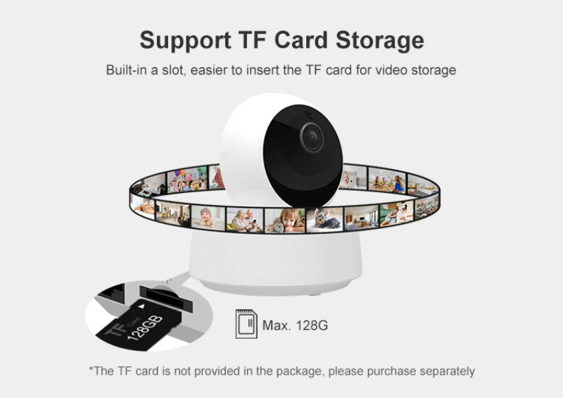 SONOFF GK-200MP2-B 1080P HD мини Wifii камера Умный дом Беспроводная ip ...