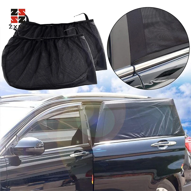 

ZXMT 2Pcs Car Window Cover Sunshade Curtain UV Protection Shield Sunshade Shield Window Protector Window Car Accessories