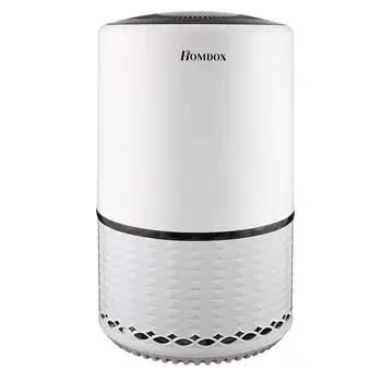 

LED Air Purifier Bedroom Office Touch Screen Desktop Indoor Freshener