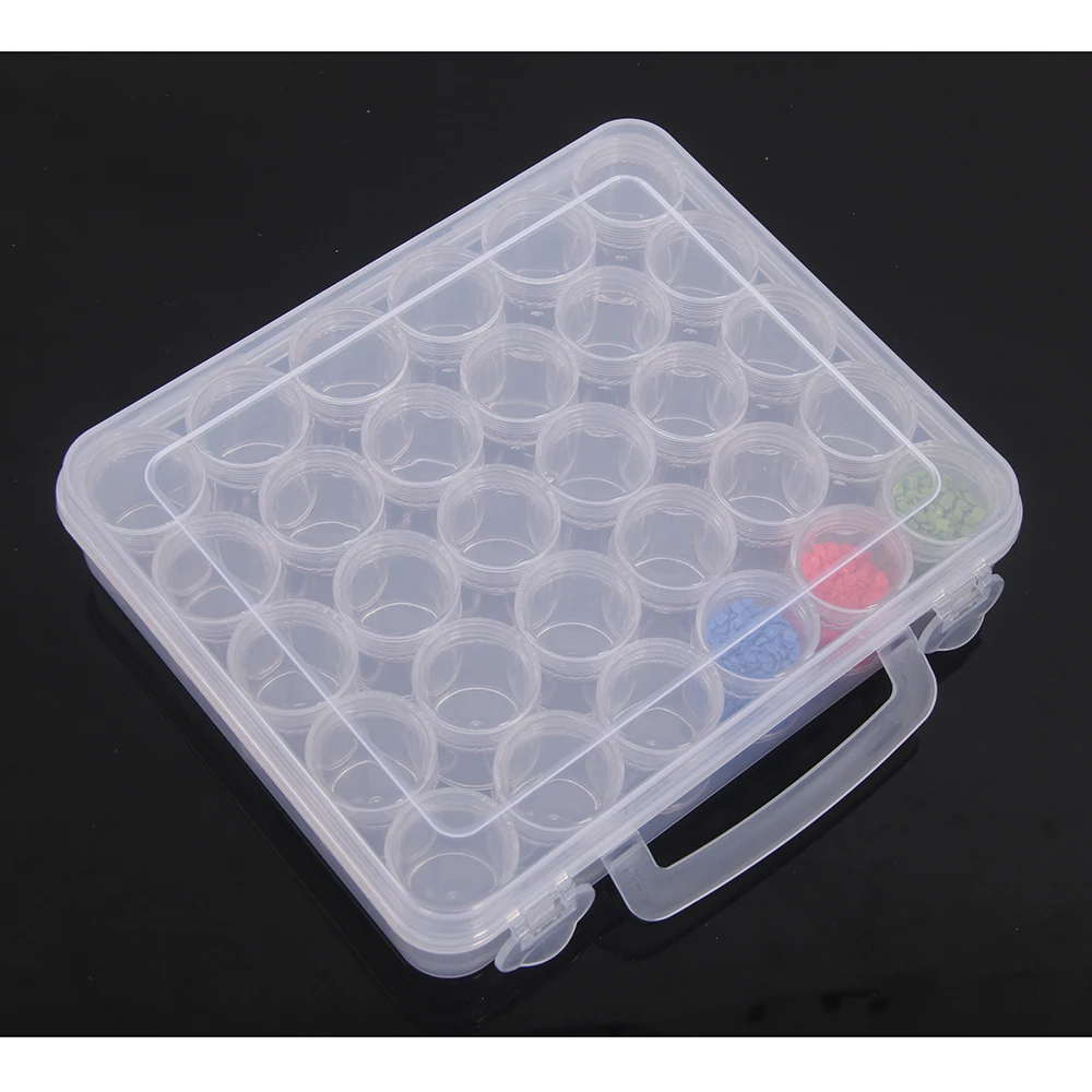 Storage Box Diamond Painting Accessories Diamond Painting Storage Box 30 Slots Plastic Storage Box