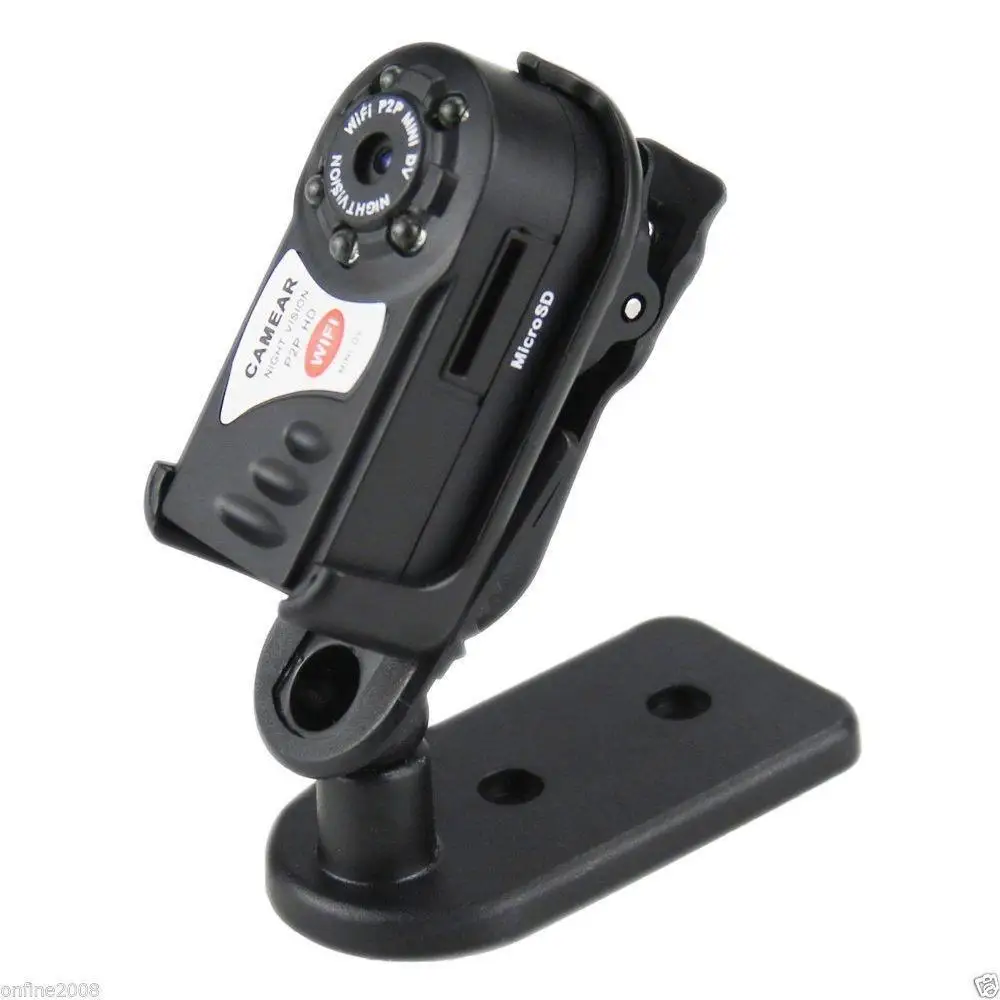 Новая мини Q7 камера 480P Wifi DV DVR Беспроводная IP Cam новая мини видео-камера регистратор инфракрасная камера ночного видения маленькая камера